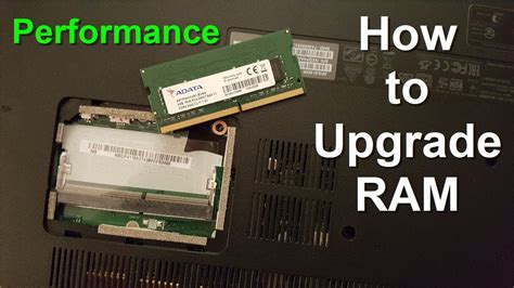 How to Upgrade the RAM (Memory) on a Laptop .